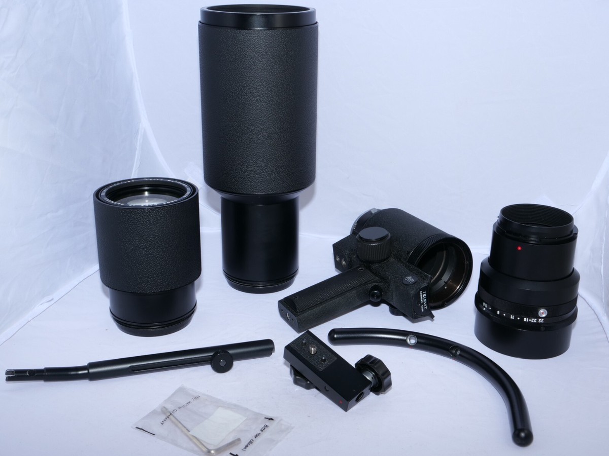 Leica-R Telyt 400mm f/5.6 and Telyt 500mm f/5.6 Televid lenses