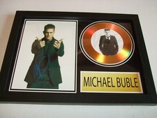 MICHAEL BUBLE    SIGNED  DISC  FRAMED  93