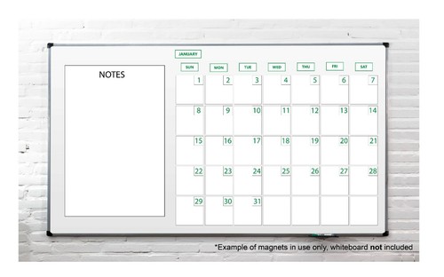 Whiteboard Calendar Magnet Non-Abbreviated Bundle by DCM Solutions - Picture 10 of 36