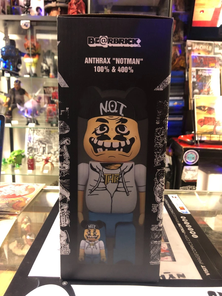 Be@rbrick Toys Anthrax Notman 100% & 400% Unopened