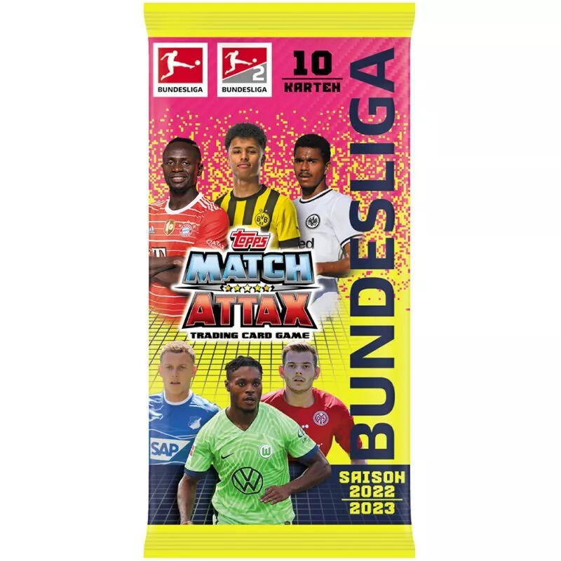 Match Attax Bundesliga 2022-2023 Cards Lot 20 Packs Topps 