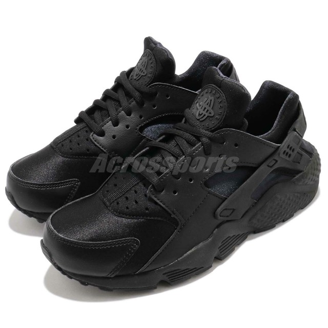 all black huaraches size 6