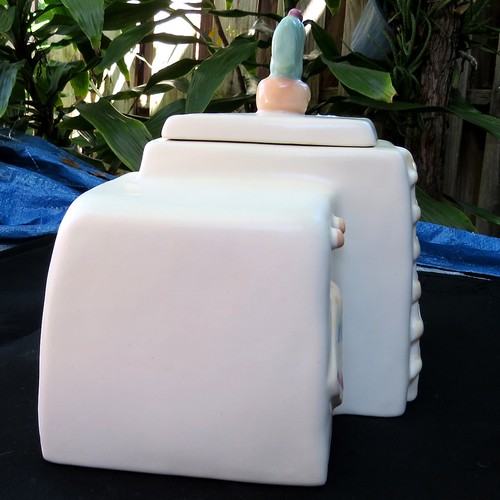 Treasure Craft Pueblo Mesa Southwestern Adobe Aztec Cactus Cookie Jar Stash Box - 第 5/11 張圖片
