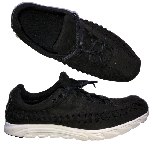 Nike Mayfly Woven Leather Running Shoes New Men S 11 5 Black Ebay