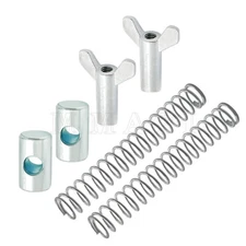 2PCS Rear Brake Adjuster Hardware Kit Nut & Spring For Honda Rancher 350 400 420