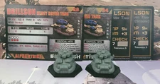 Battletech 2 Drillson Tanks Battlefield Support Heavy Battle and Sweep Lances