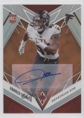 2022 Panini Phoenix Rookies Orange Auto 12/25 Arnold Ebiketie #172 Auto w6g