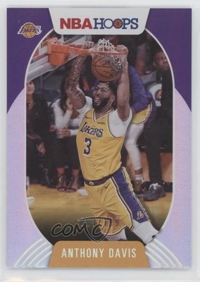 2020-21 Panini NBA Hoops Silver 83/199 Anthony Davis #126 0e7h