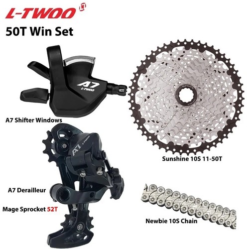 New M4100 10 Speed Drivetrain Groupset 46T MTB (OE) - Picture 17 of 19