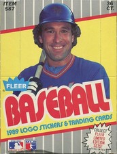 1989 Fleer Baseball - Individual Base Cards (#1-220) - U PICK!!!