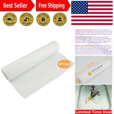 Lightweight Wash Away Embroidery Stabilizer Roll 10" x 3 Yd - Dissolves in Water