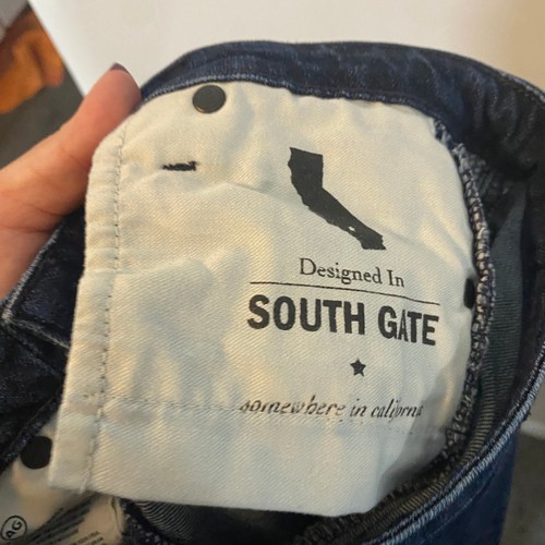 Jeans alla caviglia AG Adriano Goldschmied The Prima Pintuck sigaretta lavaggio scuro taglia 27R - Foto 12 di 13