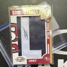 2007 Donruss Threads Patrick Willis Rookie Autograph Patch #281/150 49ers