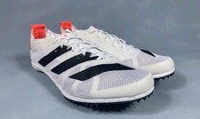 adidas Adizero Avanti Tokyo Track Running Spikes White Black FZ2480 Men's 7
