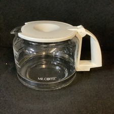 Jarra jarra de repuesto Mr Coffee PD12 10 - 12 tazas vidrio blanco (shsw22)
