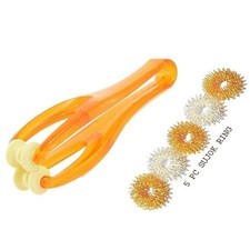 Sujok Probe Acupressure Rings Finger Massager Health Kit Multi Purpose Set