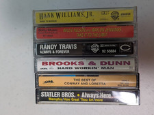 Country Lot of 6 Country Cassette Tapes Various Artist Randy Travis Vintage