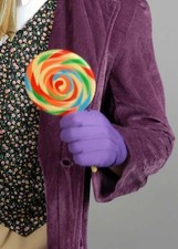 Willy Wonka Style Jumbo Plastic Lollipop Sweet Fancy Dres Prop Roald Dahl Book