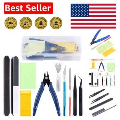 Comprehensive 10Pcs Modeler Tool Set for Beginner to Advanced Model Building