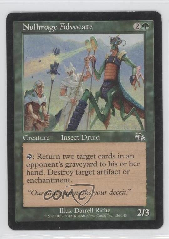 Nullmage Advocate Magic: Judgment #126 2002