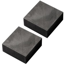 2 Packs Graphite Ingot Block 99.9% High Purity EDM Plate Gold,Silver