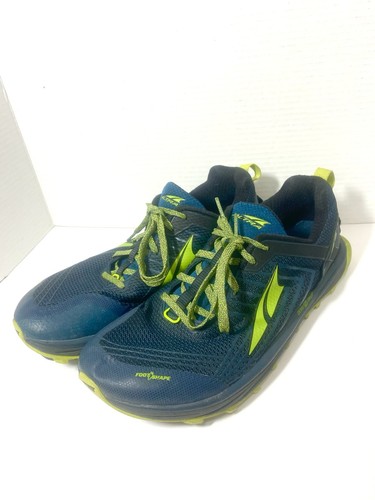 Altra Timp 1.5 Mens Size 11.5 Trail Running Shoes Blue Green AFM1957F-4