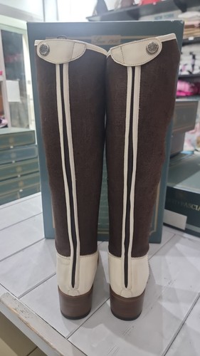 Alberto Fasciani Botte Femme Beige/Brun Taille Eu37 AF924 - Photo 4 sur 10