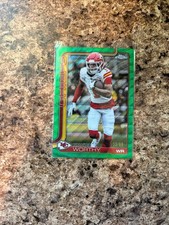 football card /99 xavier worthy topps chrome 2025