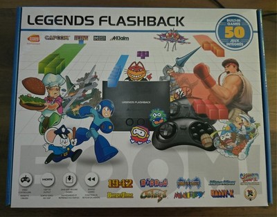 Atgames Legends Flashback Console 50 Preloaded Games HDMI Compatible Plug N Play
