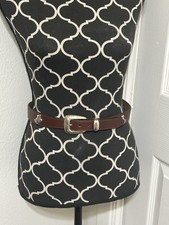 Vintage Brighton Disney Character Leather Belt 90s Mickey Minnie Size 28