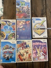 Lot Of 7 Wii Games Disney Pictionary Planet 51 Beach Fun Skylanders