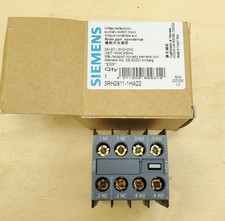 Siemens 3RH2911-1HA22 Auxiliary Contact Block w/ 2 N.O. & 2 N.C. Contacts - NEW