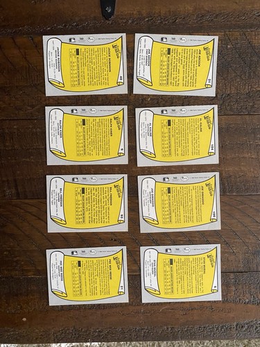1988 Pacific Baseball Legends (8) Card Lot - Conditions Vary - Jackie Robinson - Picture 12 of 13