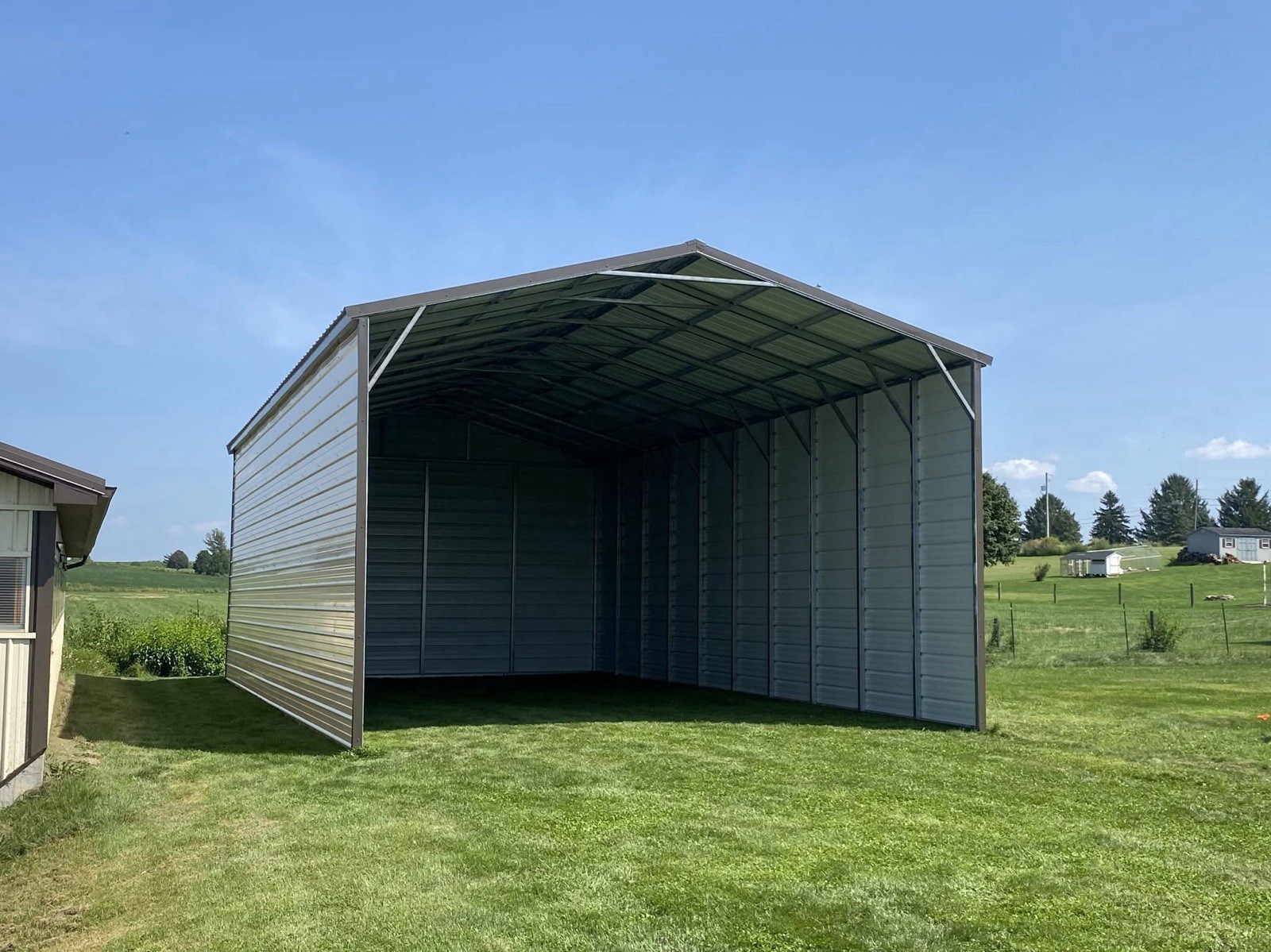 Metal Carports Multiple Sizes Available | Steel Carport Installed | Rent To Own