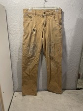 Carhartt Double Knee Work Pants Mens 30x32 Workwear Grunge Paint Splatter