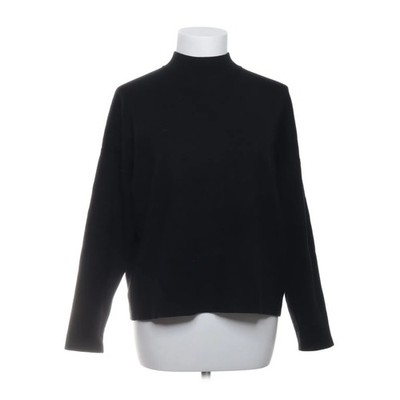 H&M Basic, Strickpullover, Größe: S, Schwarz, Baumwolle/Polyamid/Viskose #hVH