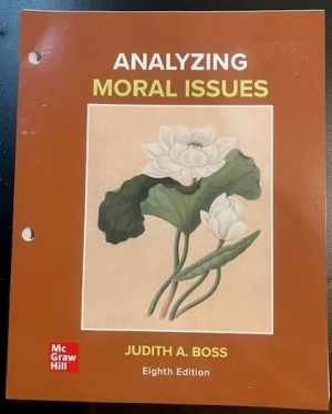 Looseleaf for Analyzing Moral Issues - Loose Leaf, by Boss Judith A. - Very Good