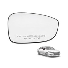 Mirror Glass - Fit For Honda Accord 2018-2022, Passenger Right Heated, w/ Holder