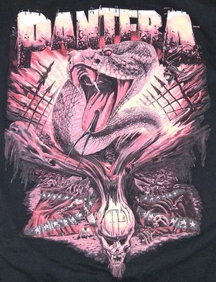 PANTERA 2025 Cowboys From Hell Snake Vulgar Display Concert Tour XL Shirt