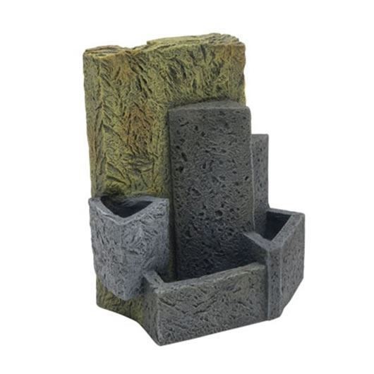 Fluval Edge Fish Tank Decoration Stone Wall Aquarium Ornament & Plant Baskets