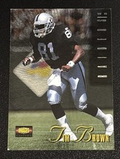 Football 1995 Images Limited Tim Brown Oakland Raiders Wide Receiver HOF #51