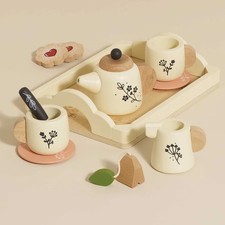 Le Toy Van Wooden Tea Set Tray