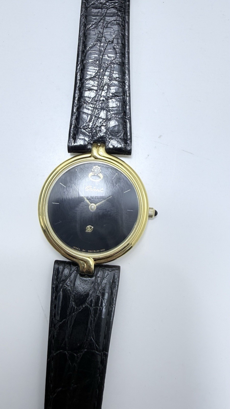 Vintage Orient Classic 90's Diamond Ultra Rare Men's Watch image 5
