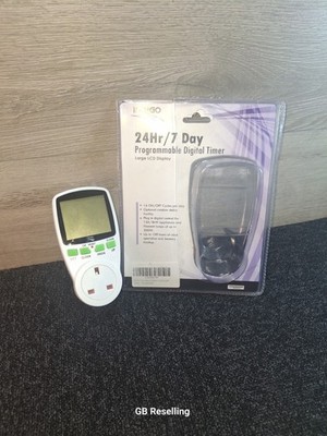 Programmierbarer Timer 24 Stunden/7 Tage. Gebraucht.