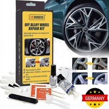 Felgenreparaturset, Alufelgen Reparatur Set silber Bordsteinkratzer entfernen