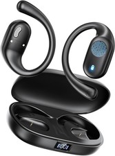 Eigsupia Open Ear Headphones Bluetooth Headphones 5.3 Sports with Smart Digit...