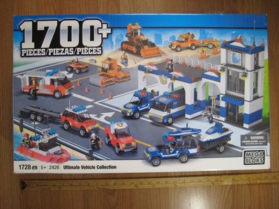 Mega Bloks Ultimate Vehicle Collection 2426 Original Box Big Sz (Missing Parts?)