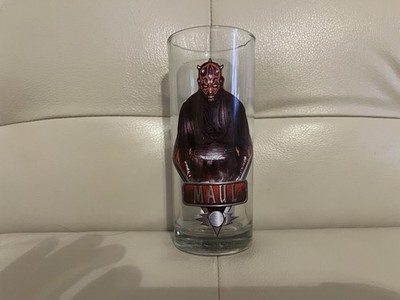 Star Wars Darth Maul Thin clear Glass 2012 by vandor