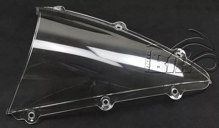 CUPOLINO PLEXIGLASS PER YAMAHA R1 04/05/06 DOPPIA BOMBATURA CHIARO TRASPARENTE - Immagine 4 di 4