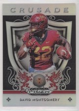 2019 Panini Prizm Draft Crusade Silver Prizm David Montgomery #12 wd9